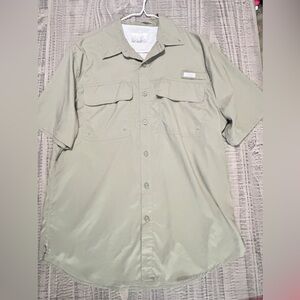 Men's Short Sleeve Shirt - Light Gray